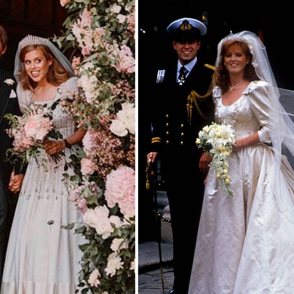 الأميرة بياتريس استوحت فستان زفافها من فستان زفاف والدتها؟