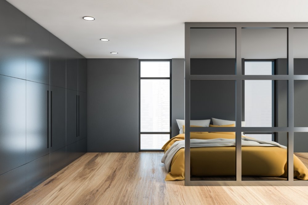 ديكور غرفة نوم بأسلوب minimalist