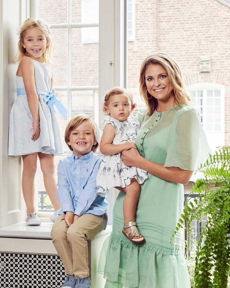 الأميرة مادلين وصورة تجمعها بأطفالها الثلاثة