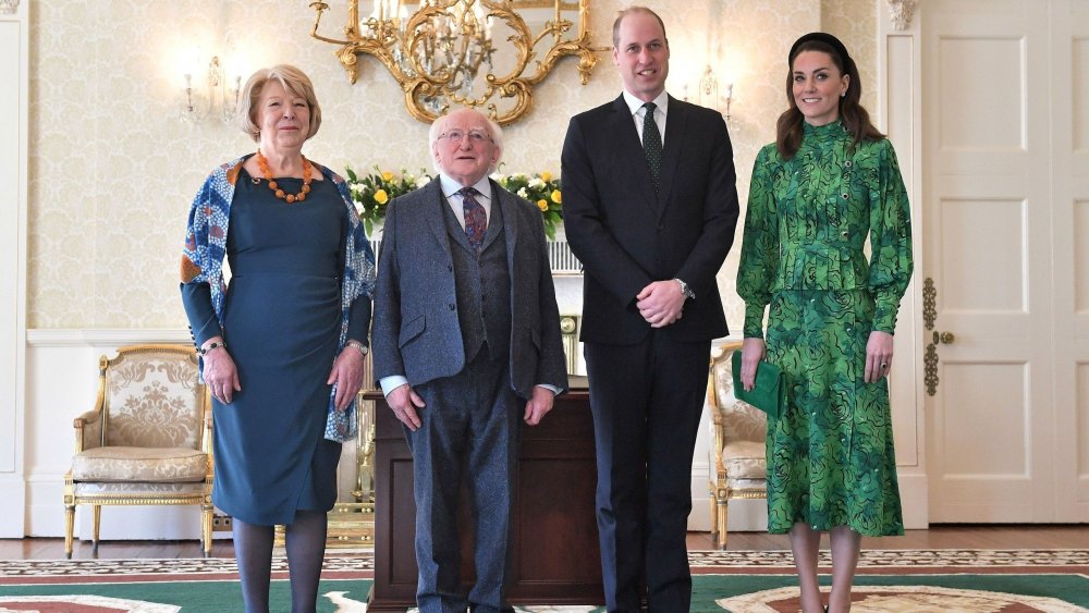الأمير ويليام وكيت ميدلتون أثناء زيارتها الاخيرة إلى ايرلندا 