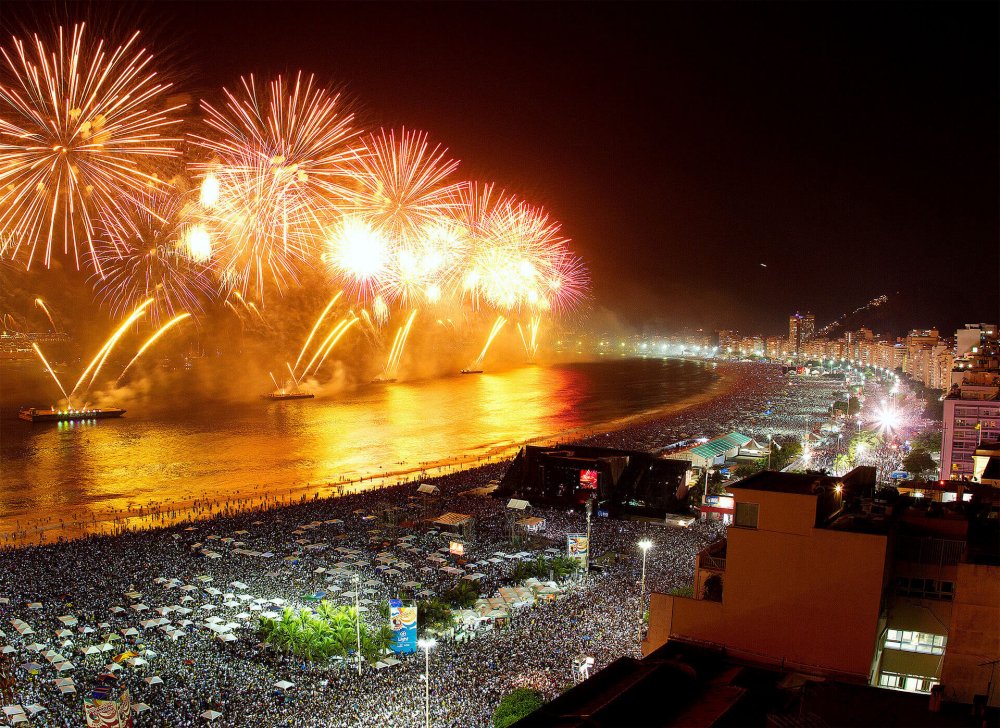  أجواء الاحتفالات في ريو دي جانيرو