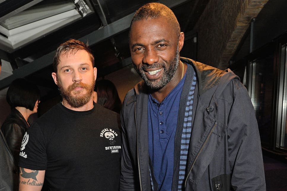 صراع خفي بين توم هاردي وإدريس إلبا Idris Elba على دور جيمس بوند
