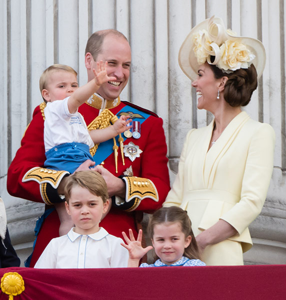 إطلالة الأمير لويس في احتفالية Trooping the Colour