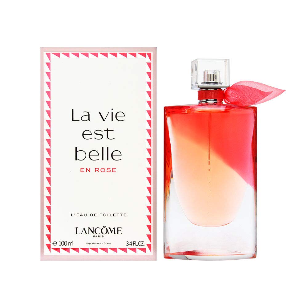 اجدد عطور نسائية برائحة الورد من Lancome La Vie Est Belle en Rose