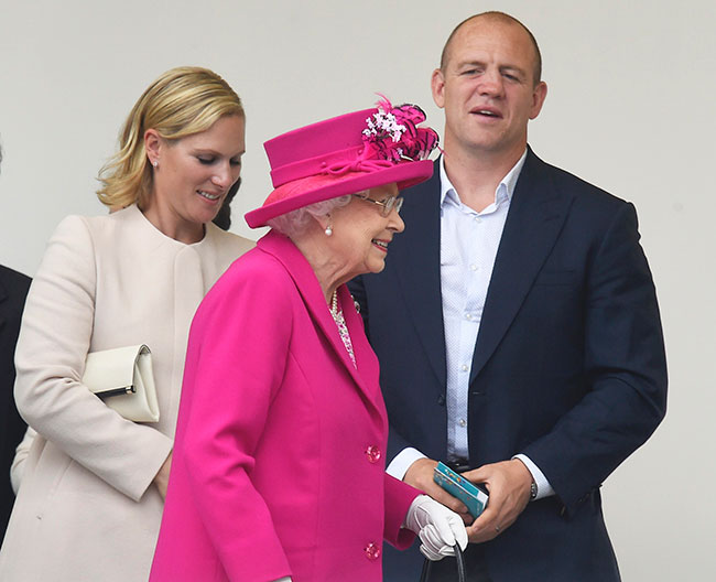 ملكة بريطانيا سعيدة بحمل حفيدتها