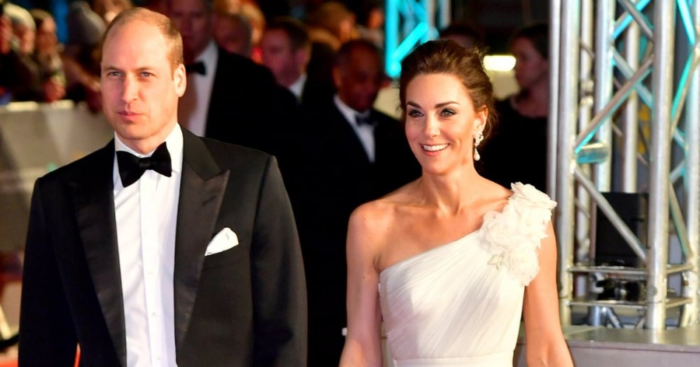  الأمير وليام وزوجته كيت ميدلتون شاركا في توزيع جوائز بافتا