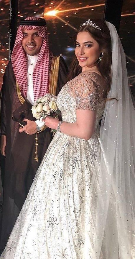 زفاف رؤى الصبان و حمود الفايز في فبراير 2018