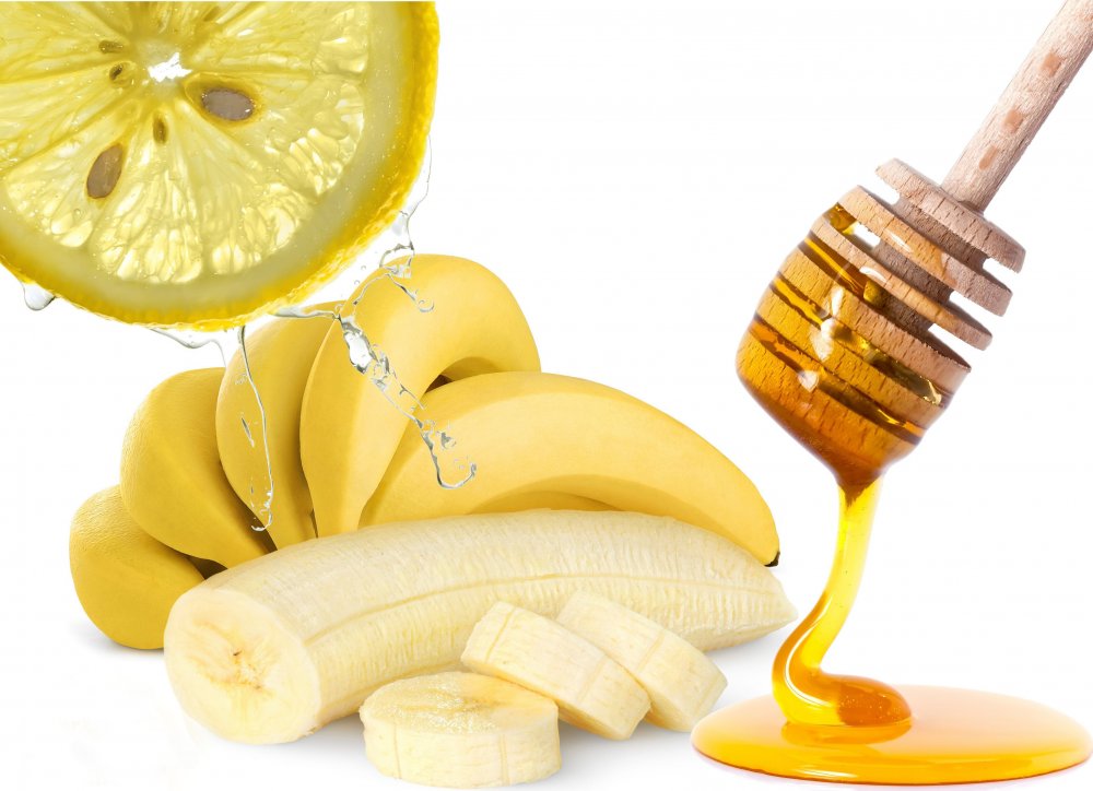 ماسك الموز والعسل رائع لبشرتك