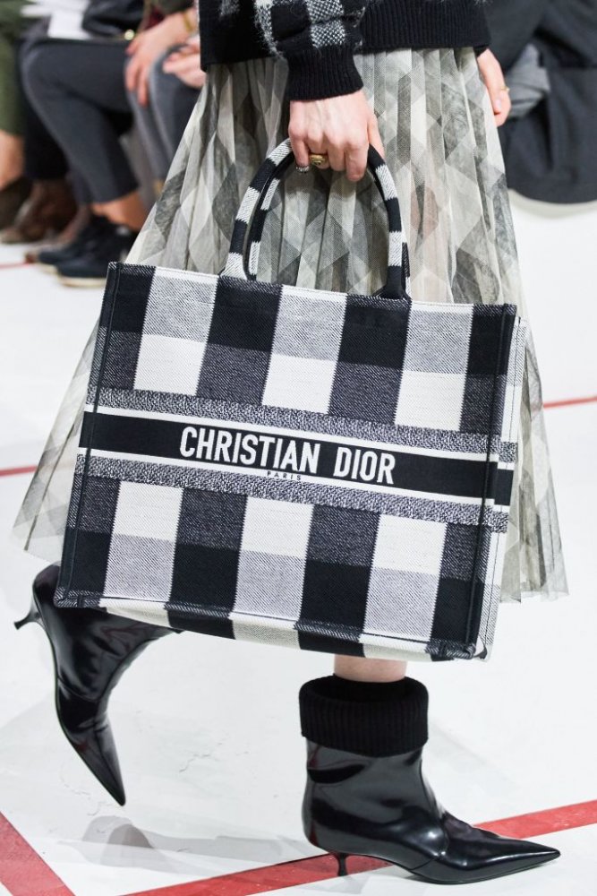 حقيبة يد وحذاء منChristian Dior