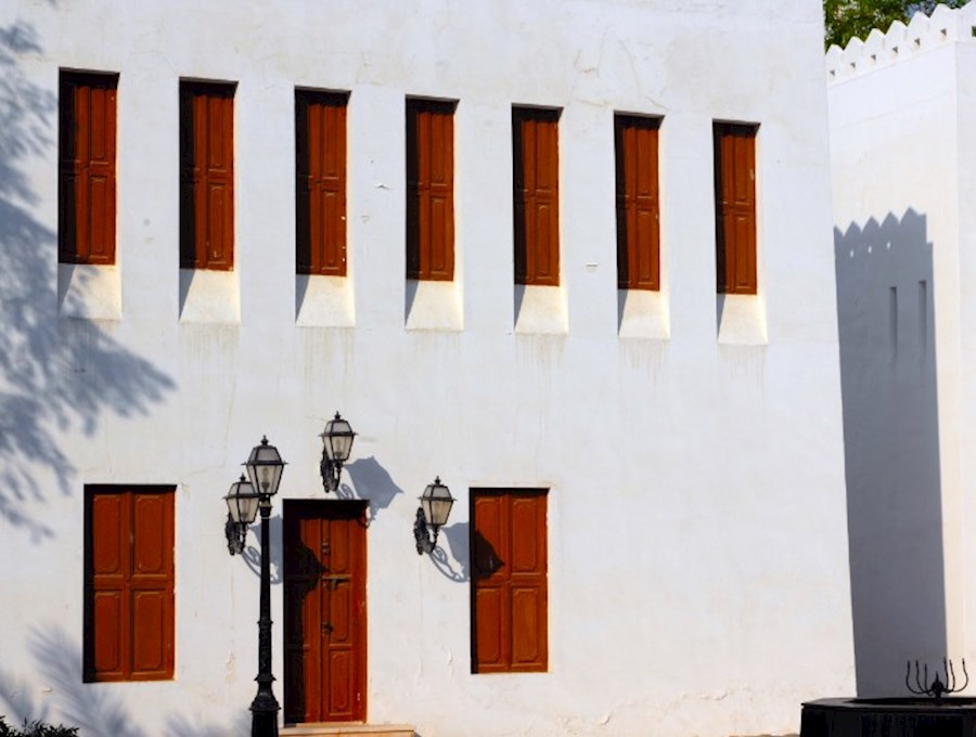 المعمار الإماراتي الأصيل في قصر الحصن 