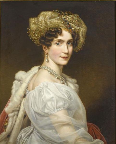 الأميرة أوغستا دوقة ليوتشتنبرغ زوجة ابن الإمبراطورة جوزفين