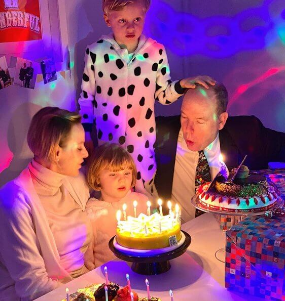 الأميرة غابرييلا والأمير جاك يحتفلان بعيد ميلادهما السادس