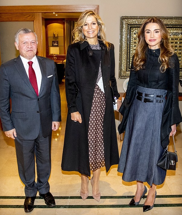 أناقة الملكة ماكسيما و الملكة رانيا