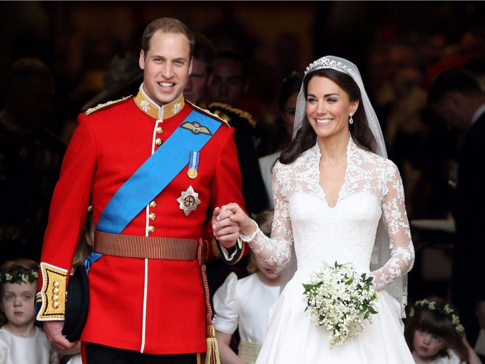 الأمير هاري وكيت ميدلتون في حفل زفافهما