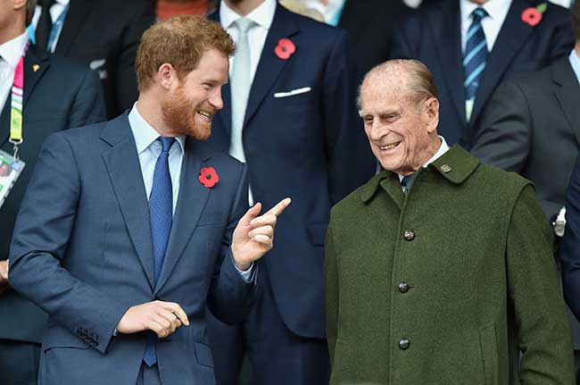 الأمير هاري عاد إلى المملكة المتحدة لحضور جنازة جده