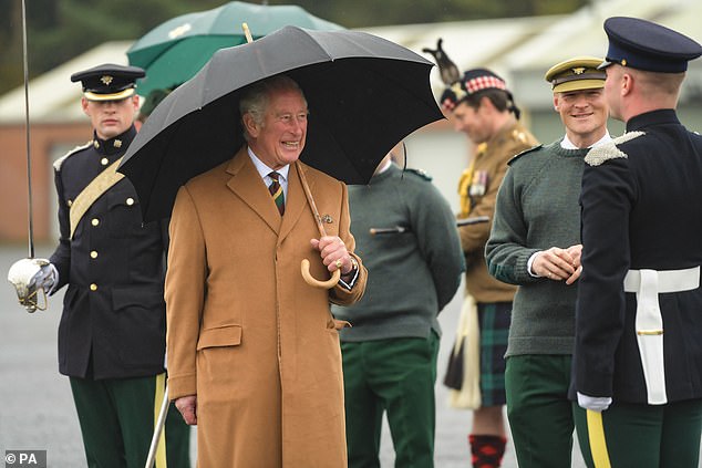 الأمير تشارلز يشكر رجال الخدمة السرية في وزارة الأمن الداخلي الأمريكية