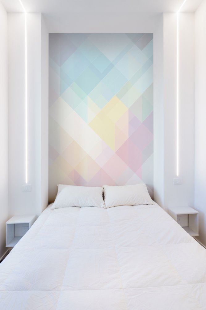 ألوان الباستيل لديكورات حوائط غرفة النوم