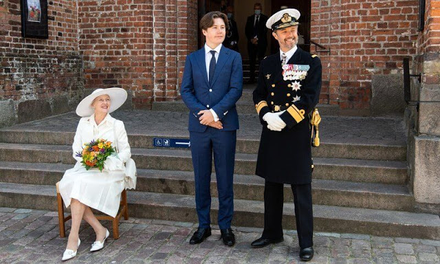العائلة المالكة الدنماركية تحتفل بالذكرى السنوية لانضمام جنوب غوتلاند إلى الدنمارك