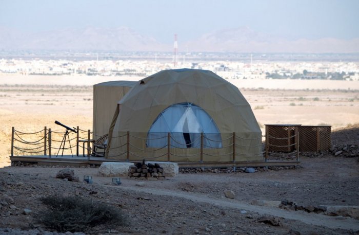  والعديد خيارات التخييم في منتزه جبل حفيت - المصدر وكالة أنباء الإمارات
