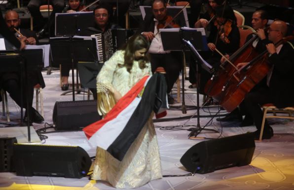 ماجدة الرومي في حفل ختام مهرجان الموسيقى العربية 