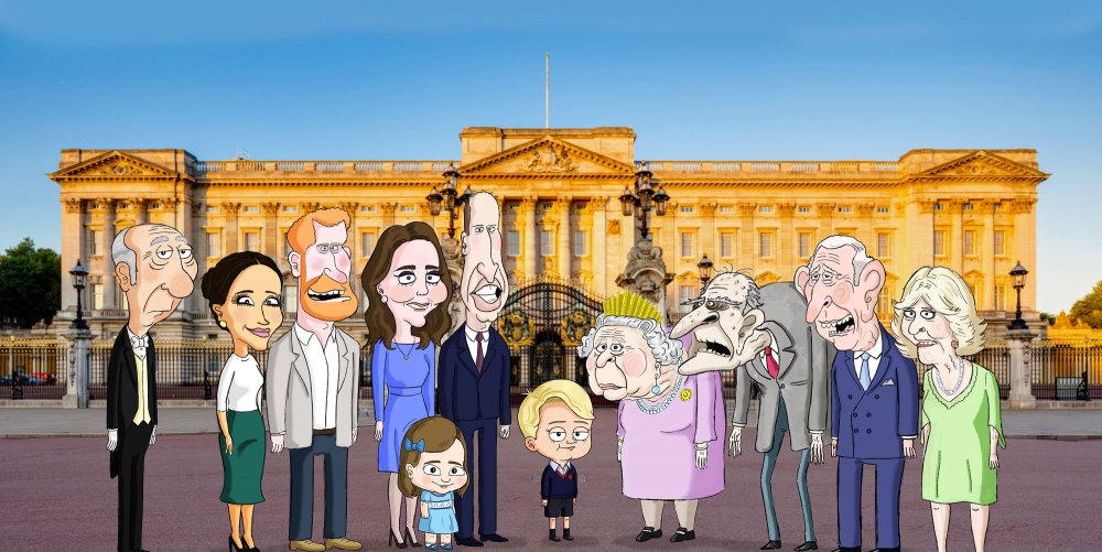 حلقات رسوم متحركة ساخرة تحكي يوميات العائلة المالكة بعيون الأمير جورج
