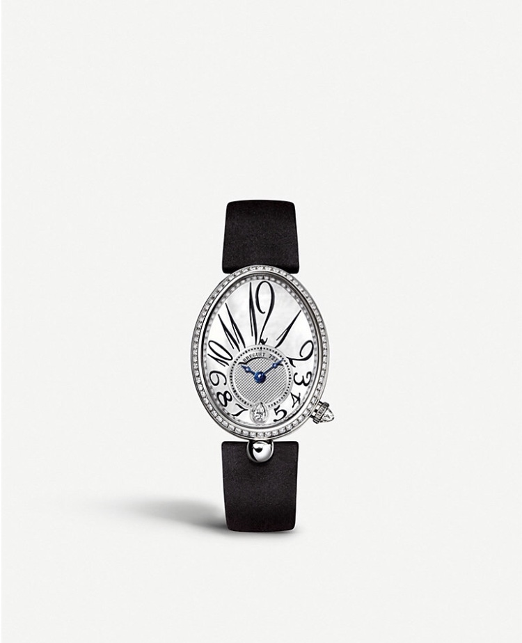 ساعة من Breguet بتصميم ملفت مصنوعة من الألماس ومينا صدف فاخر