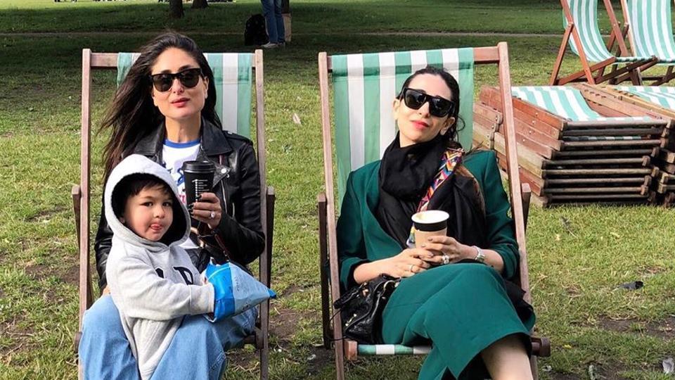 كارينا كابور Kareena Kapoor وكاريشنا كابور في عطلة عائلية في لندن