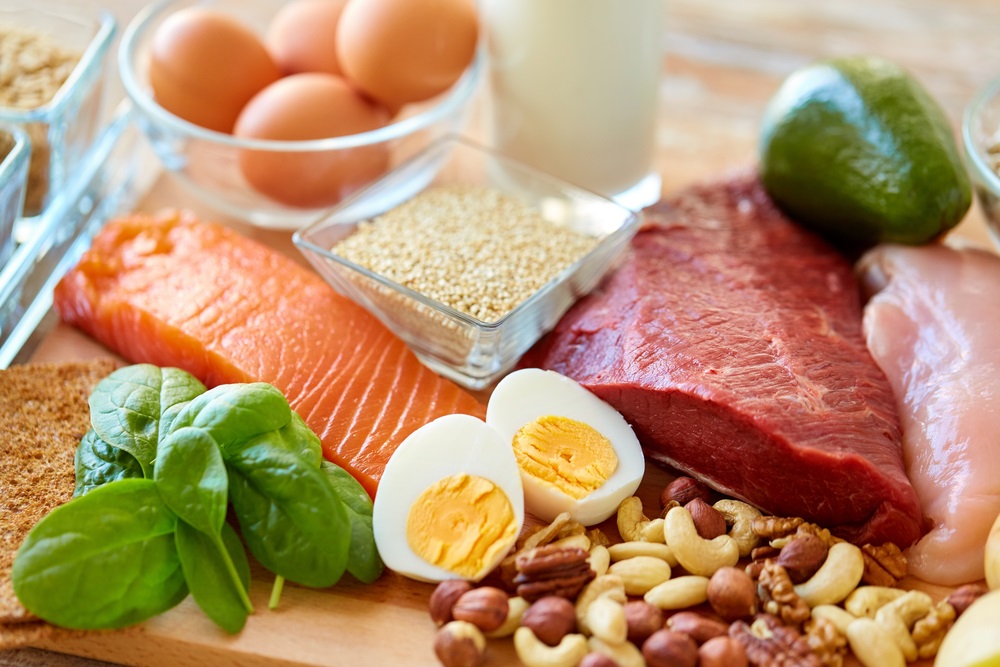  تعد البروتينات من العناصر الغذائية الضرورية لبناء ونمو الجسم