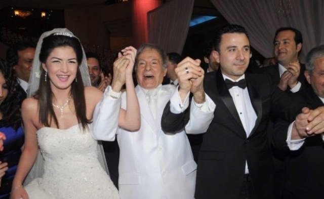 سعيد عبد الغني من زفاف ابنه 