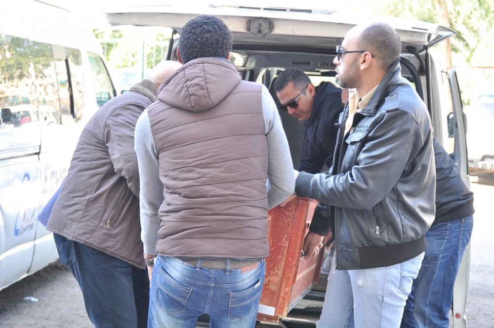 وصول جثمان سعيد عبد الغني إلى مسجد الصديق بمساكن شيراتون 