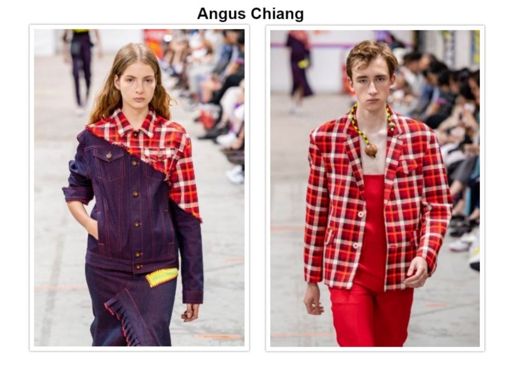  أزياء متناسقة بين الرجل والمرأة من Angus Chiang