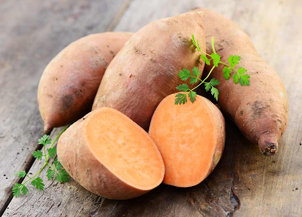  البطاطا الحلوة تعزز صحة القلب