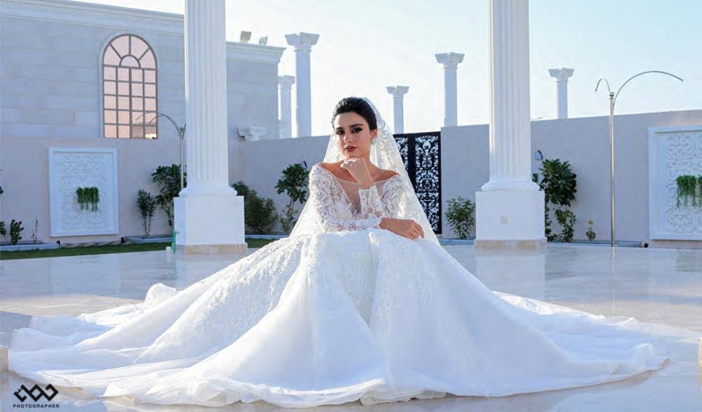  لقطة لعروس من المصورة السعودية حصة العوض