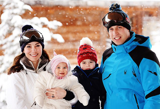 عائلة كمبريدج تخطط لرحلة تزلج بداية العام الجديد