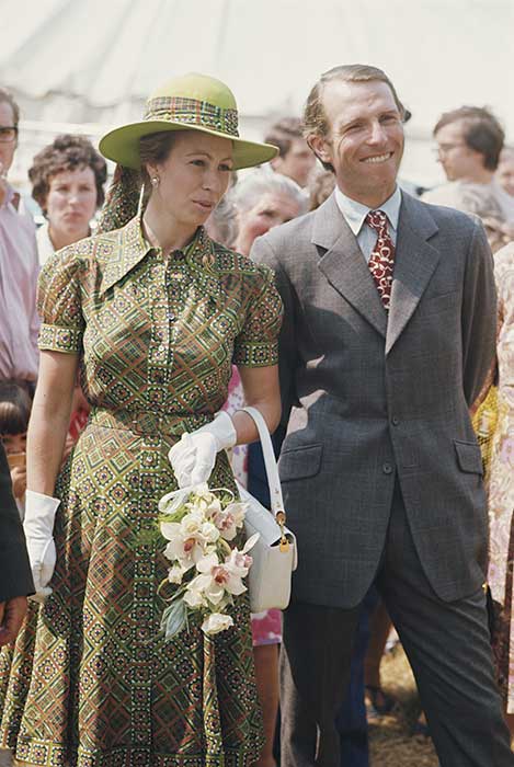 الأميرة آن وزوجها السابق مارك فيليبس