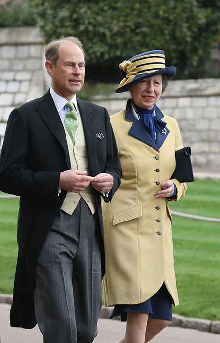  حضر حفل الزفاف أيضا الأميرة آن Princess Anne