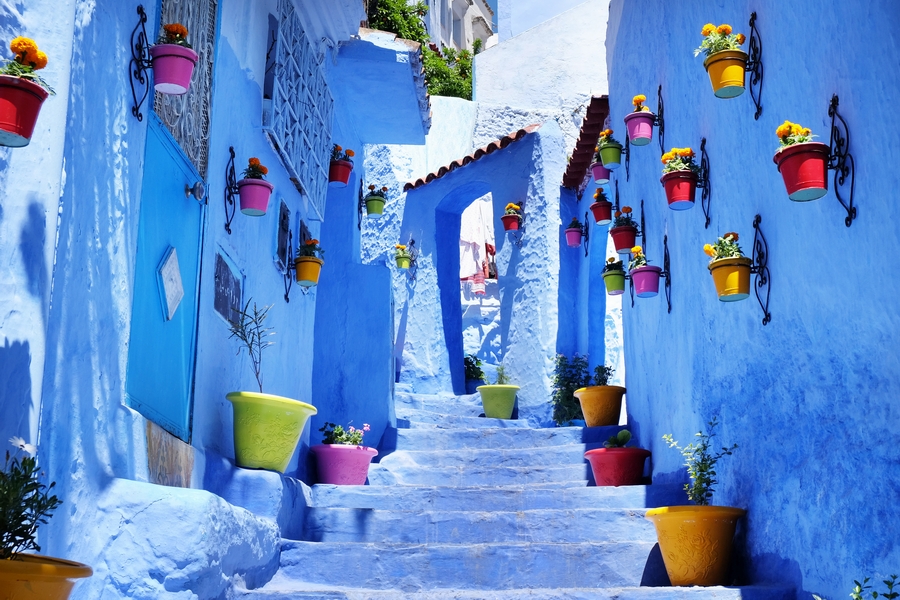 افضل وجهات سياحية في المغرب لشهر العسل 2019 - شفشاون المدينة الزرقاء