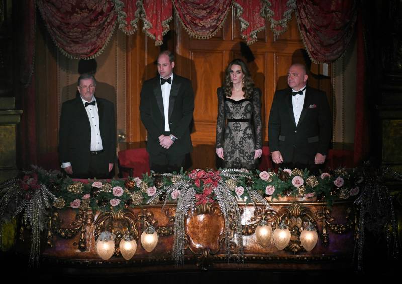 الأمير وليام وكيت ميدلتون في الحفل Variety الملكي الخيري لهذا العام