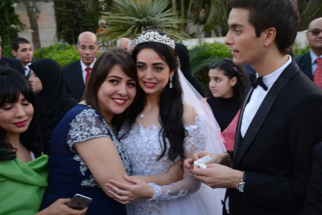 مي كساب في زفاف هبة مجدي ومحمد محسن 
