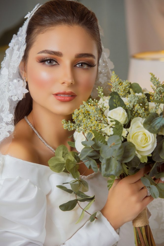 من لقطات العروس بكاميرا المصوره رشا حافظ