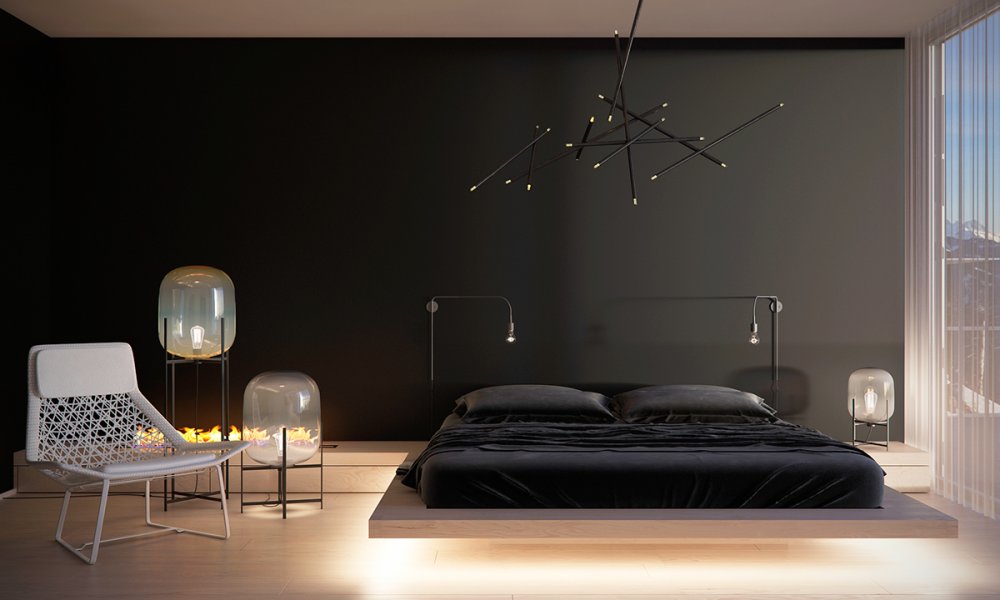 ديكور غرفة نوم عصرية بتصاميم أثاث رائعة تعتمد أسلوب minimalist 