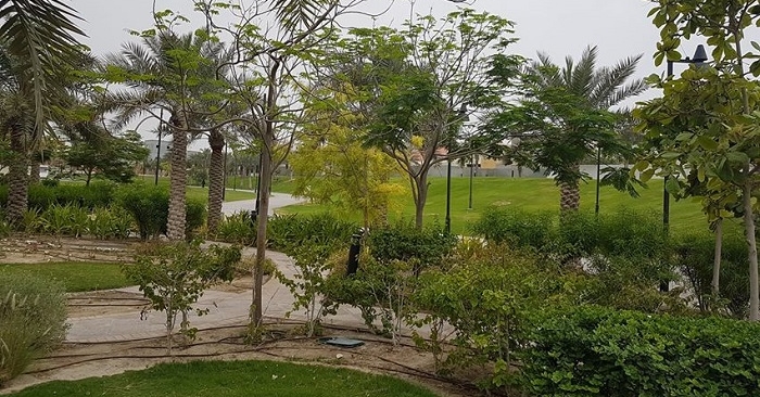 السياحة في البحرين حديقة خليفة الكبرى Khalifa Al Kubra Garden