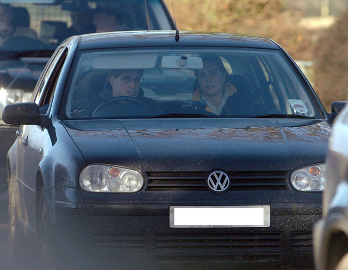 أول سيارة لكيت ميدلتون "Kate Middleton" دوقة كمبريدج - فولكس فاجن جولف " Volkswagen Golf"