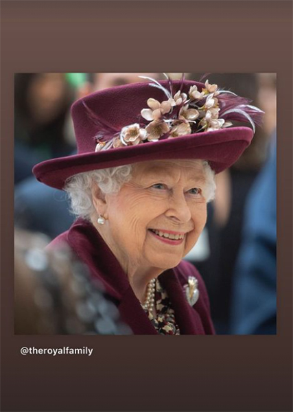 صفحة قصر كنسينغتون تنشر صورة لملكة بريطانيا