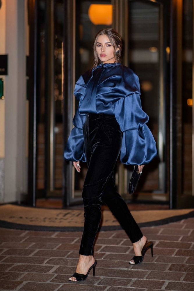 الجميلة Olivia Culpo خطفت الانظار خلال حضورها اسبوع الموضة في ميلانو