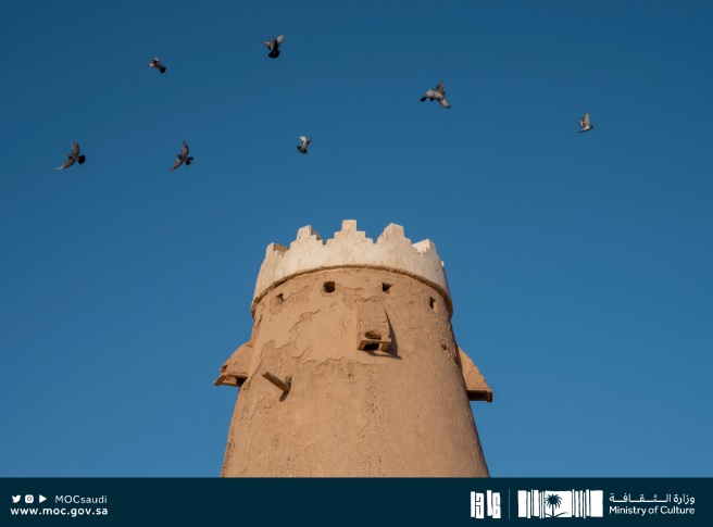 تصميم خلاب لقصر كاف بالجوف  - المصدر وزارة الثقافة السعودية