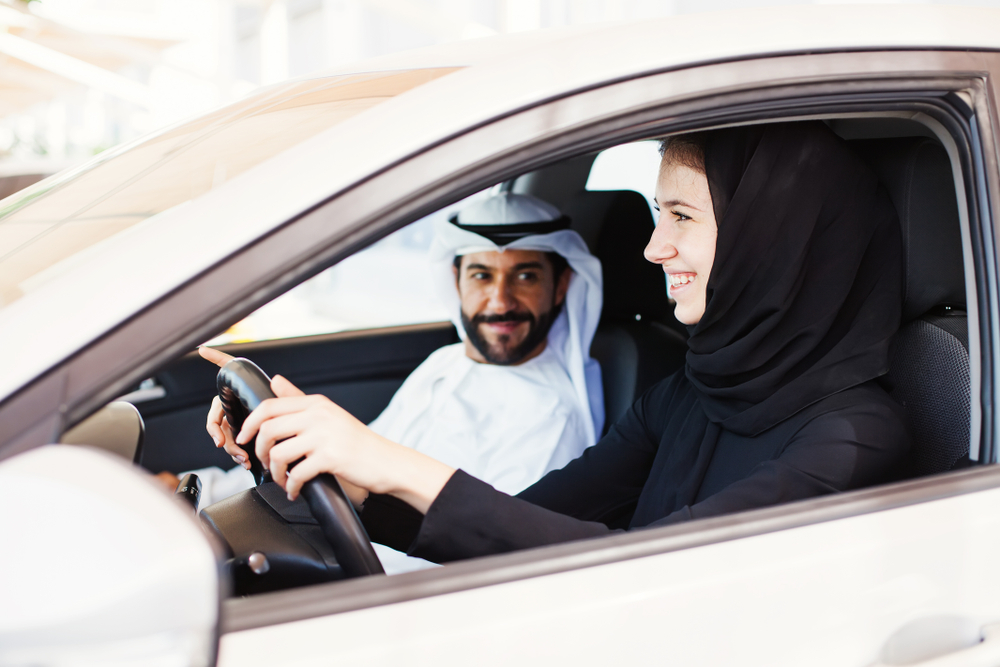 على المرأة السائقة التحلي بالصبر أثناء عملية القيادة