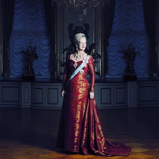 حضرت الملكة مارغريت الثانية ملكة الدنمارك العرض الأول لباليه The Tinderbox 