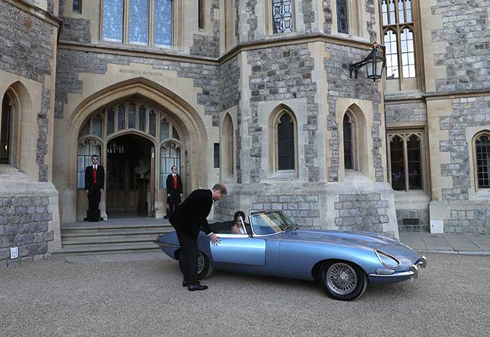 سيارة حفل زفاف الأمير هاري Prince Harry وميغان ماركل Meghan Markle