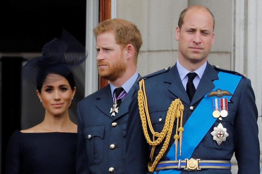 الأمير وليام قلق على الأمير هاري وزوجته ميغان ماركل